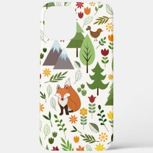 Scandinavische stijlillustraties op Crm Lg Pattern iPhone 12 Pro Max Hoesje