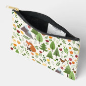 Scandinavische stijlillustraties op het Cream Patt Etui (Open)