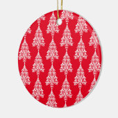 Scandinavische traditionele kerstdecoraties keramisch ornament (Links)