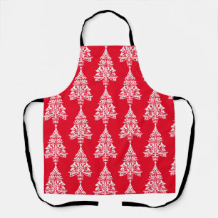 Scandinavische traditionele kerstdecoraties schort