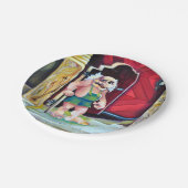 Scandinavische troll - Equinus Papieren Bordje (Gekanteld)