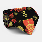 Scandinavische Viking Noormannen Home Decor Stropdas (Opgerold)