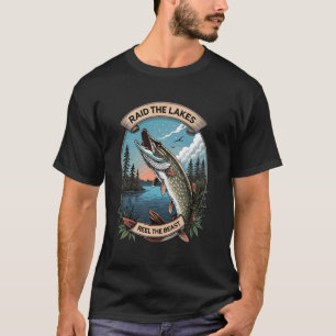 Scandinavische Vissen u2013 Noorse Snoek Viking Kn T-shirt