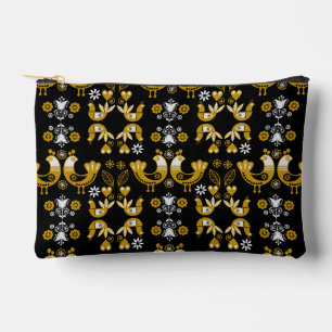 Scandinavische volks kunst vogels etui