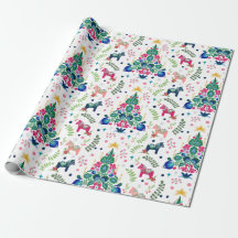 Scandinavische volkskunst kerstbomen & Dala paard