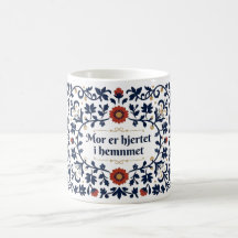 Scandinavische Volkskunst Moederdag Koffiemok