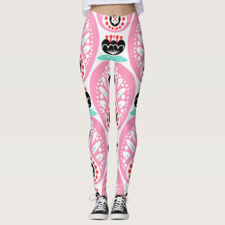 Scandinavische volkskunst: Noordse naadloos. Leggings