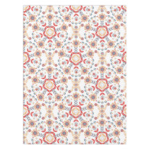 Scandinavische volkskunst Velkommen tafelkleed