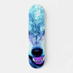 Scandinavische wolf skateboard