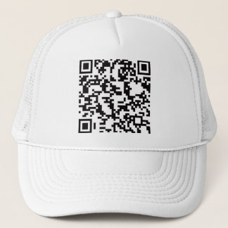 Scannable QR Bar Code Trucker Pet