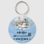 Scannen naar, "Cold outside"-Sleutelhanger Sleutelhanger (Voorkant)