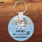 Scannen naar, "Cold outside"-Sleutelhanger Sleutelhanger (Voorkant)