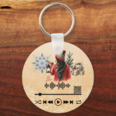 Scannen naar , "Let it Snow"-Sleutelhanger Sleutelhanger (Achterkant)