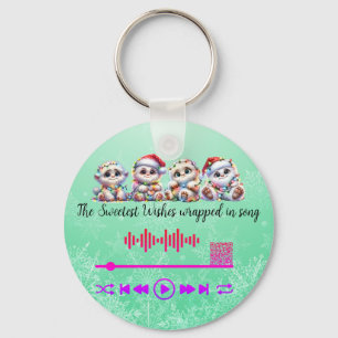 Scannen naar, verpakt in een Sleutelhanger met num