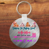 Scannen naar video, "Galloping Into Sleutelhanger (Achterkant)