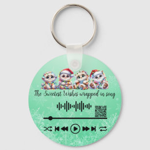 Scannen naar video, Gezocht voor kerst Sleutelhang Sleutelhanger
