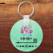 Scannen naar video, koud buiten sleutelhanger (Achterkant)