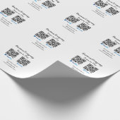 Scannen om q of code paypal venmo te betalen Voeg Cadeaupapier (Hoek)