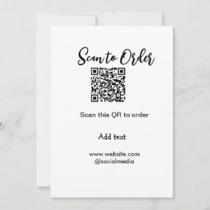 Scannen om QR-code te scannen Website-e-mail toevo Kaart