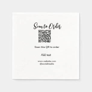 Scannen om QR-code te scannen Website-e-mail toevo Servet