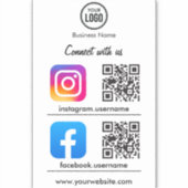 Scanner De Code QR Pour Se Connecter Sur Sticker D (Devant)