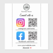 Scanner De Code QR Pour Se Connecter Sur Sticker D (Feuille)