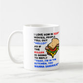 Scanner Film Hello Funny Mug (Gauche)