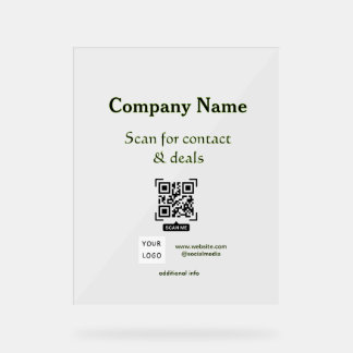 scanner le QR pour le nom de l'entreprise du site
