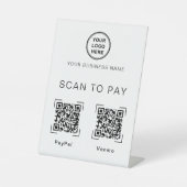 Scanner pour Payer | Panneau de signalisation de c (Recto)