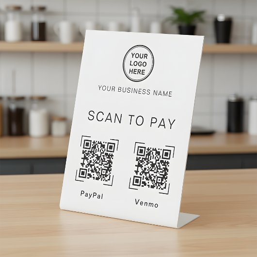 Scanner pour Payer | Panneau de signalisation de c