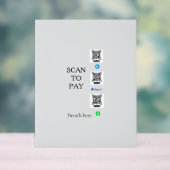 scanner pour payer venmo cashapp détails du code Q (Neutre)