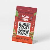 Scanner pour suivre le code QR du panneau | Suivre (Recto)