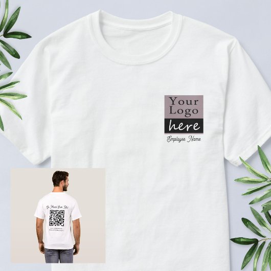 Scannez-moi Code QR Événement Commercial T-Shirt V