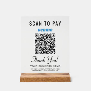 Scannez pour payer le code QR Venmo