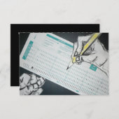 scantropine illustratie kaart (Voorkant / Achterkant)