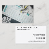 scantropine illustratie visitekaartje (Voorkant / Achterkant)