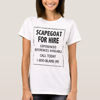Scapegoat voor huur t-shirt