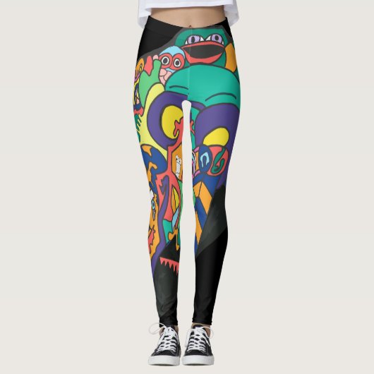 Scar Face Leggings (Voorkant)