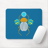 Scarab aangepaste mousepad muismat (Met muis)