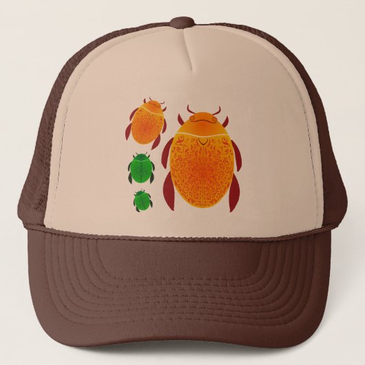 Scarab Beetle Trucker Pet (Voorkant)