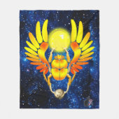 Scarab Fleece Deken (Voorkant)