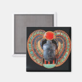 Scarab-pectoris, van de tombe van Tutankhamun Magneet (Voorkant / Achterkant)