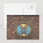 Scarab tile Detroit Michigan Briefkaart (Voorkant / Achterkant)