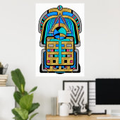 Scarabesque - Art Déco Art Nouveau Géométrique (Bureau à domicile)