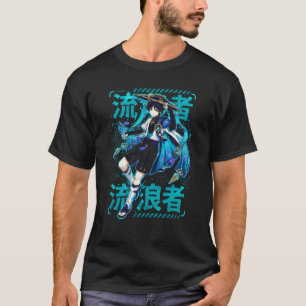 Scaramouche Anemo Zwervers Basis Donker T-shirt
