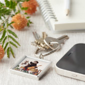 Scaramouche op Horseback Sleutelhanger (Zijkant)