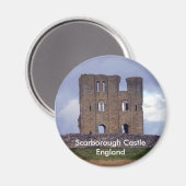 Scarborough Castle England aimant (Recto/Verso)
