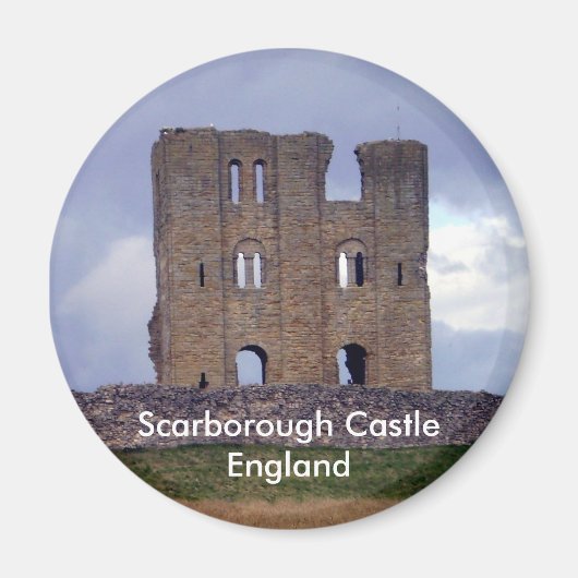 Scarborough Castle England aimant (Devant)