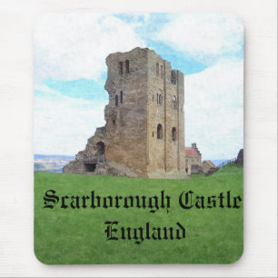 Scarborough Castle England mousemat Muismat