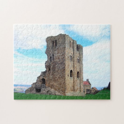 Scarborough Castle. Legpuzzel (Horizontaal)